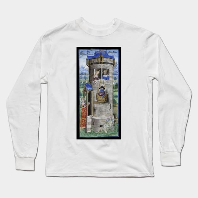 Castle Long Sleeve T-Shirt by pocketlama